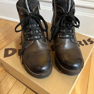 Dromedaris Brown Leather Women’s Boots